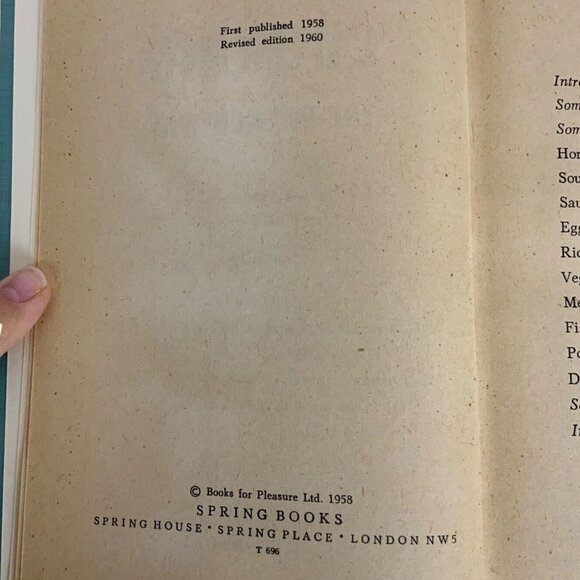 Cooking the French Way By Elizabeth Smart & Agnes Ryan 1960 Revised Hardcover - Picture 7 of 14